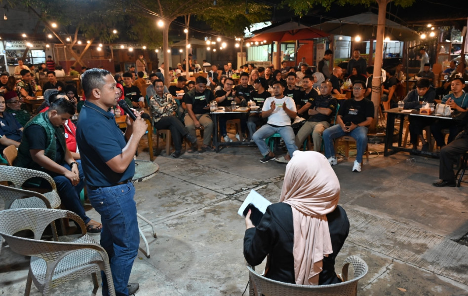Abdul Wahid dan SF. Hariyanto di Sikat Anak Muda Dumai, Tawarkan Program Petani Milenial