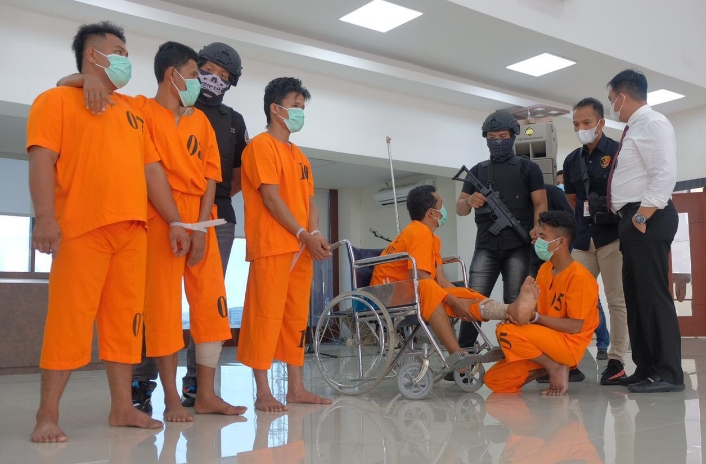 Dari 5 Warga Bengkalis, Polda Riau Sita Sabu 40 KG dan 50.000 Ekstasi