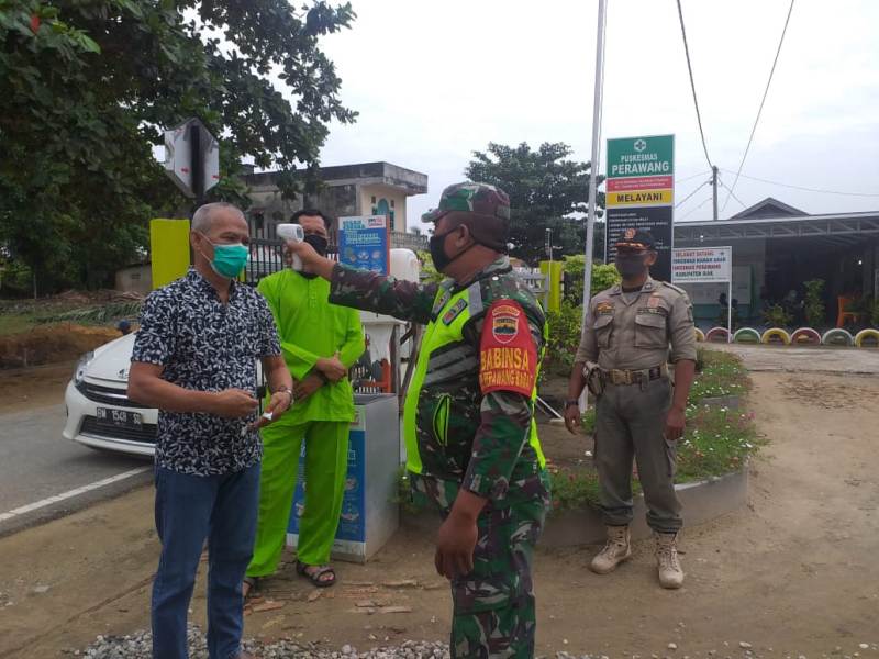 Serda Venus Luberto Tembak Warga di Puskesmas Perawang 