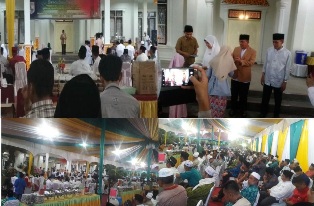 Bupati H.M.Harris Lepas Tim Safari Ramadhan Pemkab Pelalawan