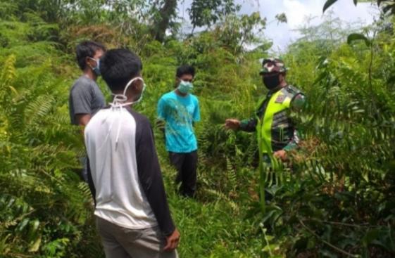 Cegah Karhutla, Serda Venus Luberto Minta Masyarakat Jangan Membakar Hutan dan Lahan