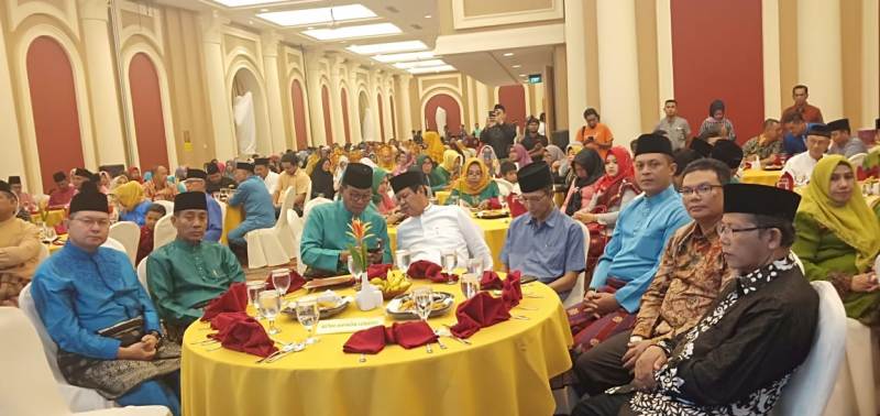 Halal Bi Halal IKRohil di Batam, Suyatno: Jalan Lintas Kubu Dibangun Rigid