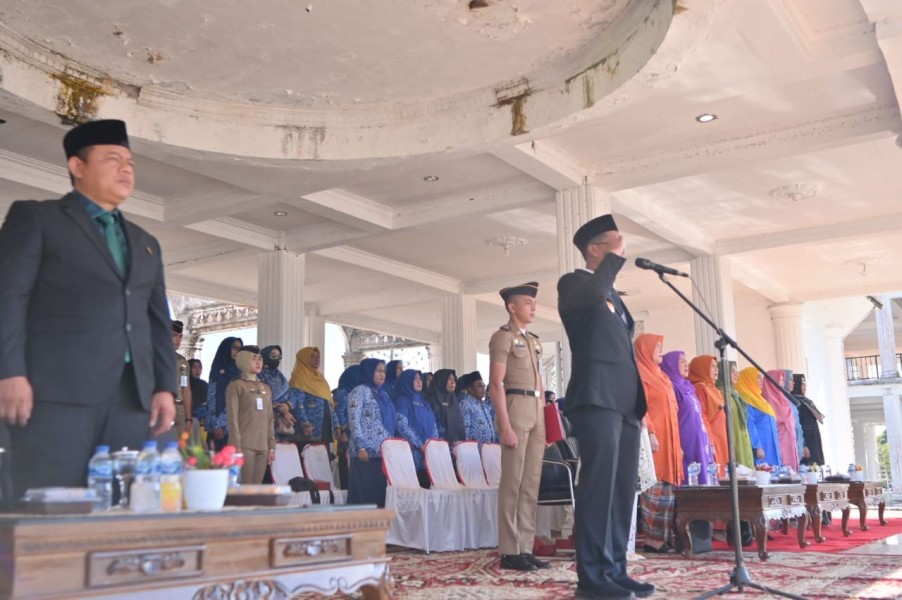 Irup Hari Otonomi Daerah Ke-29 ,Wabup Rohil : Otonomi Tanggung Jawab Membawa Perubahan
