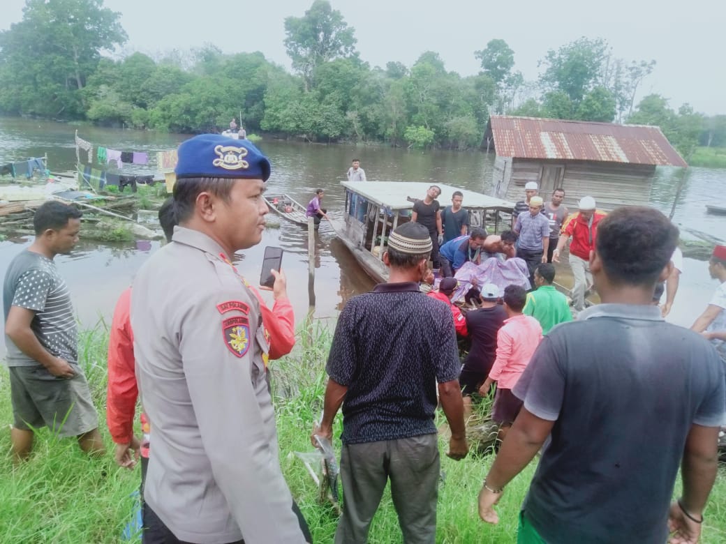 Satgas Gabungan dan Masyarakat Berhasil Temukan Korban Tengelam di Sungai Nilo Desa Kuala Terusan