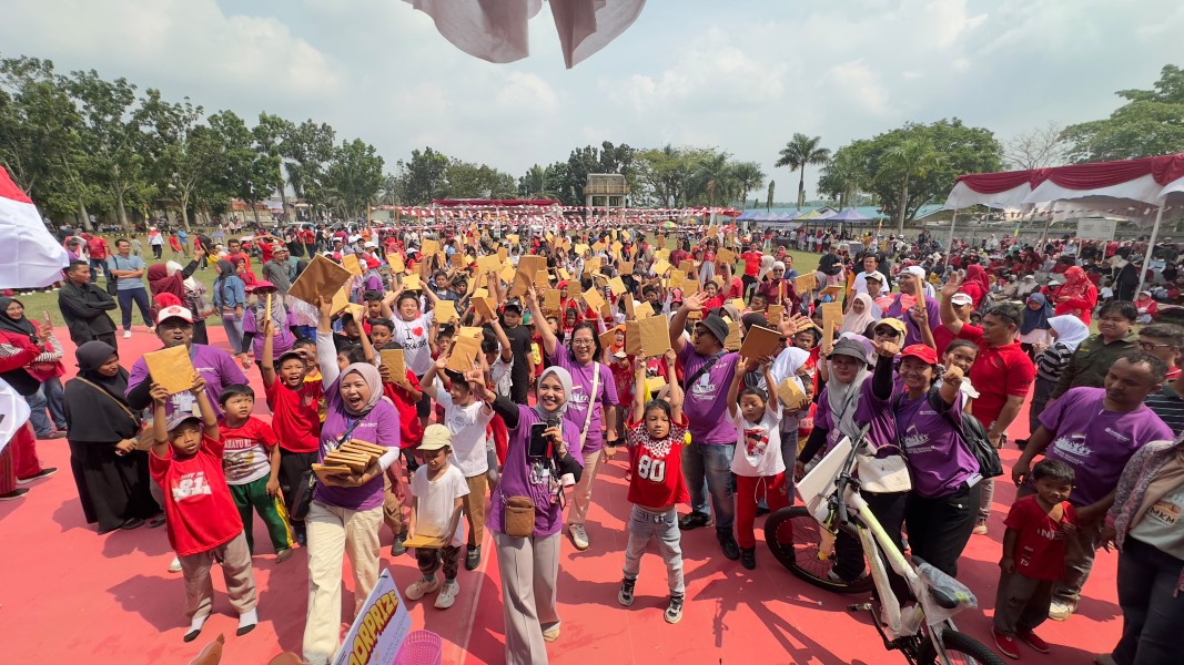 Ribuan Karyawan IKPP Perawang Dan Masyarakat Semarakkan  HUT ke-81 DI Lapangan Sepak bola PT IKPP Perawang