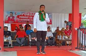Bupati Pelalawan Buka Porseni Tingkat SD Se-Kecamatan Teluk Meranti
