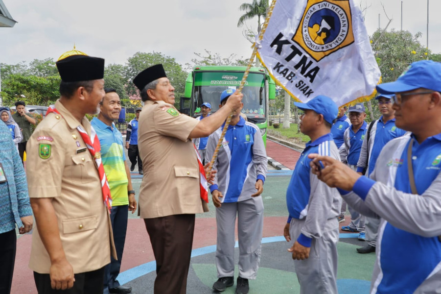 Lepas 58 Kontingen PENAS XVI KTNA Menuju Padang, Alfedri: Semoga Menjadi Terbaik Tingkat Nasional