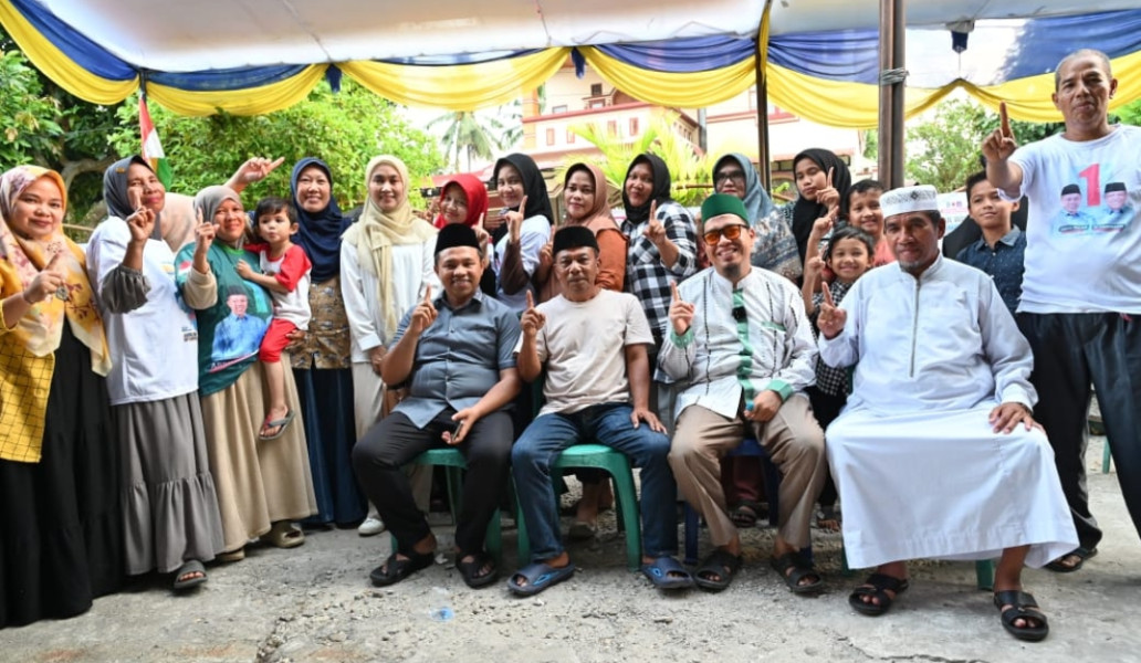 Ustadz Bombom Kampanyekan Abdul Wahid di Kampar.