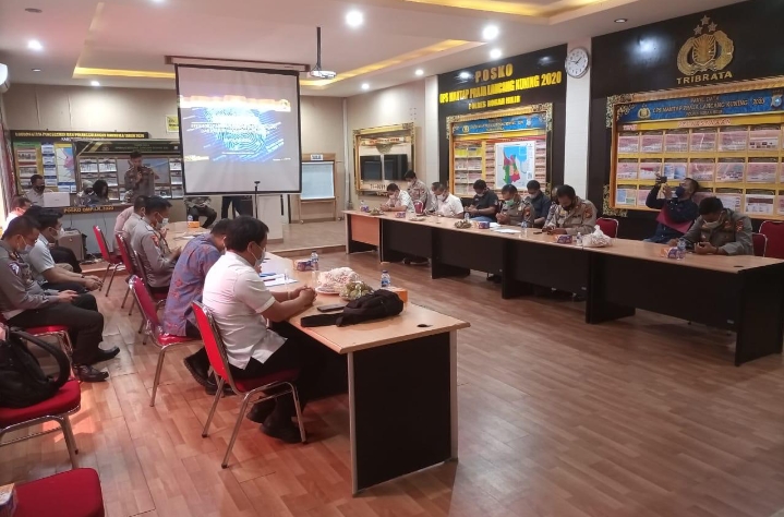 Penguat Struktur Kelembagaan Inafis, Tim Puslitbang Kunjungi Polres Rohil