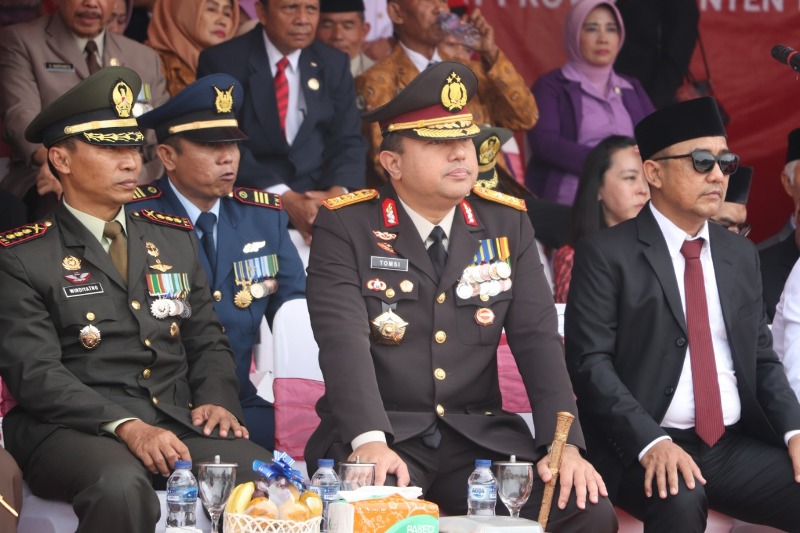 Kapolda Banten Hadiri Upacara Detik-detik Proklamasi Kemerdekaan RI ke 74