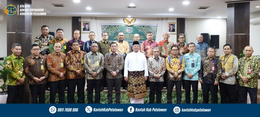 Bina Jajaran Kanwil BPN Provinsi Riau, Menteri Nusron Tegaskan Agar Penyelesaian HGU dan Pemetaan Tanah Jadi Prioritas