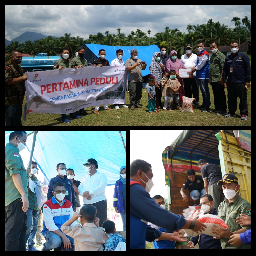PHR Region Sumatra, SKK Migas dan Dinas ESDM Sumbar Berikan Bantuan