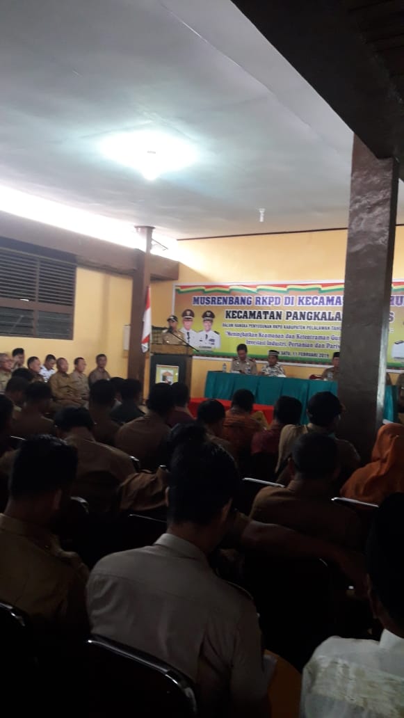 Bupati Buka Musrenbang Tingkat Kecamatan Pangkalan Kuras
