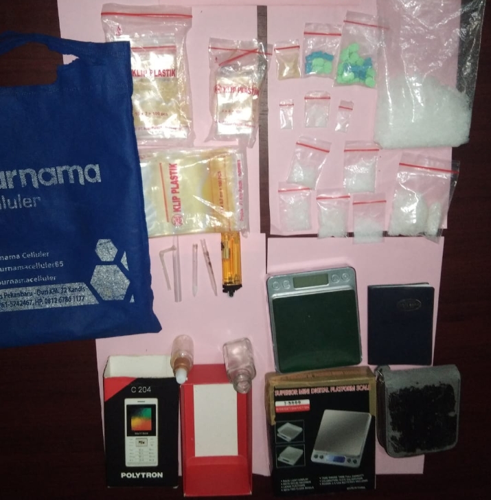 Tiga Warga Medan Ditangkap, Terlibat Sabu dan Ekstasi