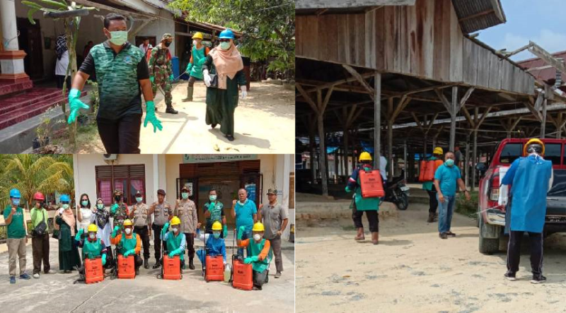 PT SLS Lakukan Penyemprotan Disinfektan di Fasilitas Umum dan Sediakan Rumah Isolasi Mandiri