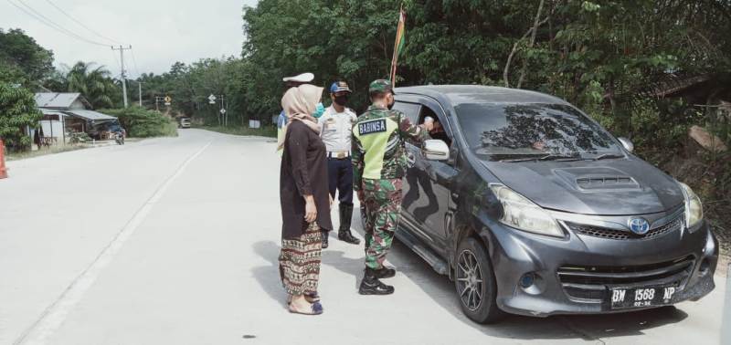 Serda Sarju Tembak Pengendara Yang Masuk Siak