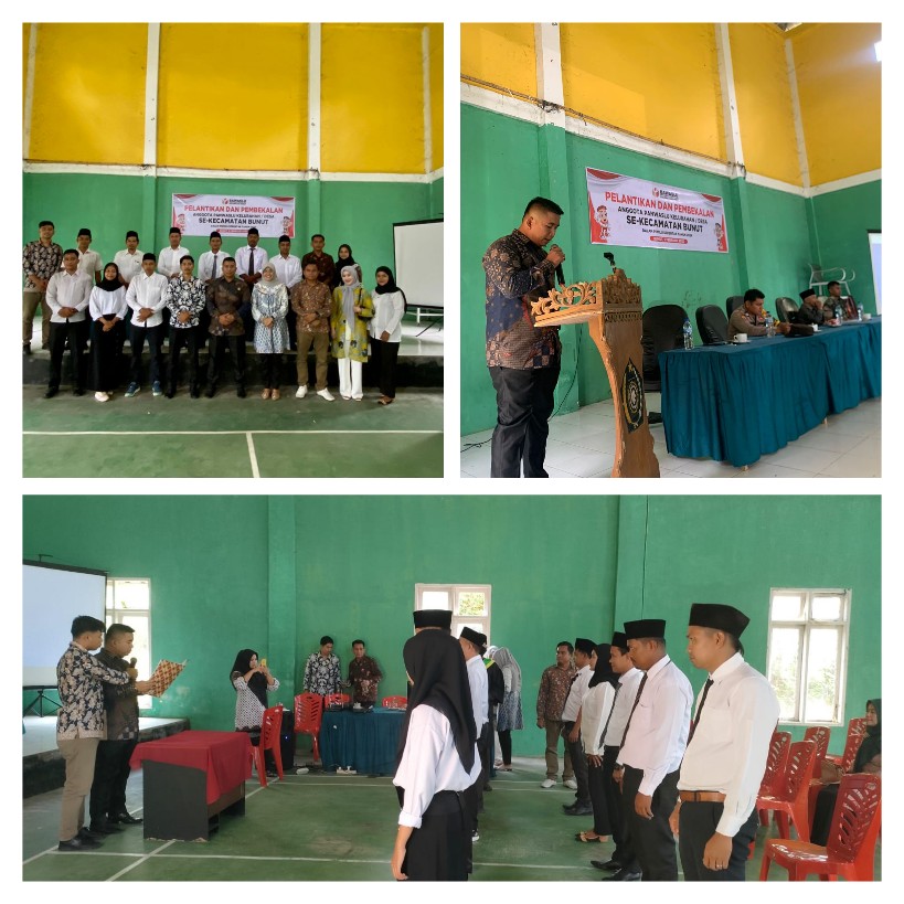 Lantik 10 PKD se Kecamatan Bunut, Ketua Panwascam Harapkan PKD Bekerja Secara Profesional