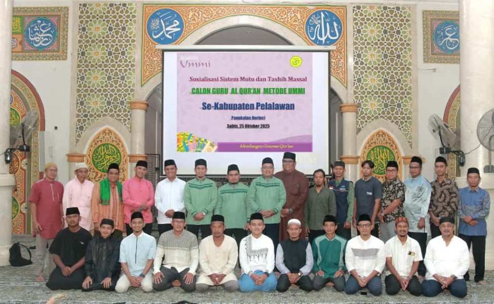 Lulus Tashih Metode Ummi, Tengku Indra Senang Bisa Tuntun Buah Hati Mengaji di Rumah