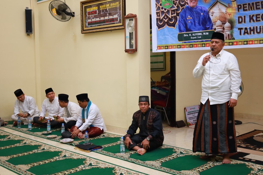Safari Ramadhan di Buantan Besar, Bupati Alfedri Bersyukur Bisa Bertatap Muka dan Mari Pererat Ukuwah Islamiyah