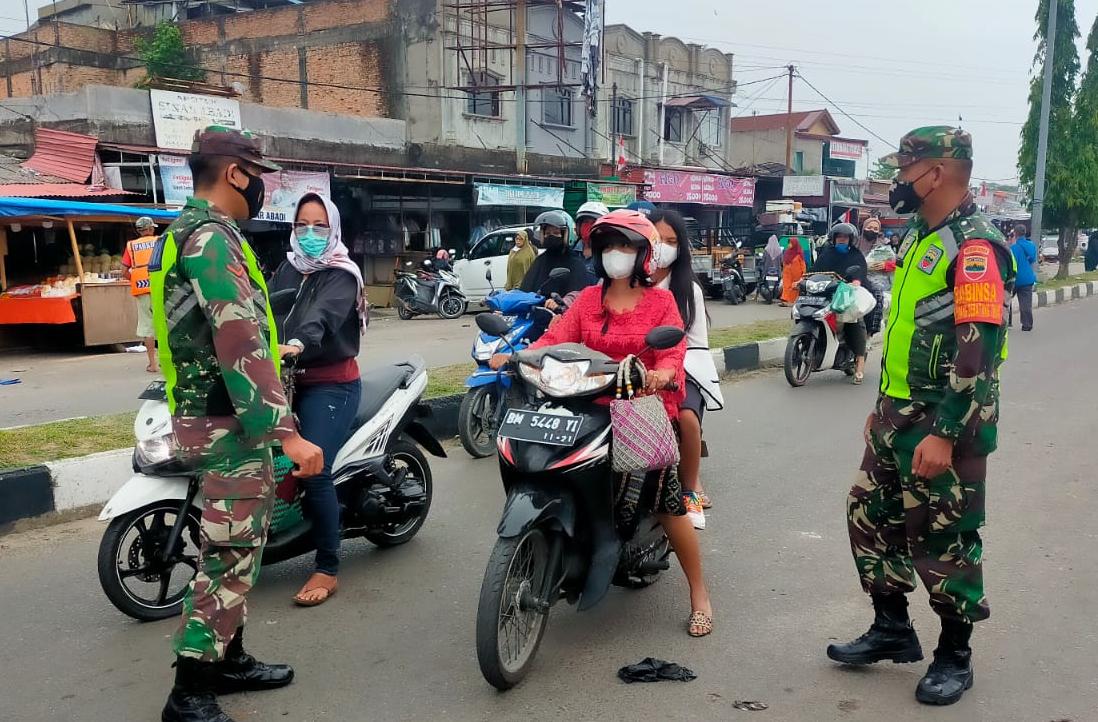 Sisir 3 Lokasi, Sertu Alexander Sigalingging Ingatkan Prokes