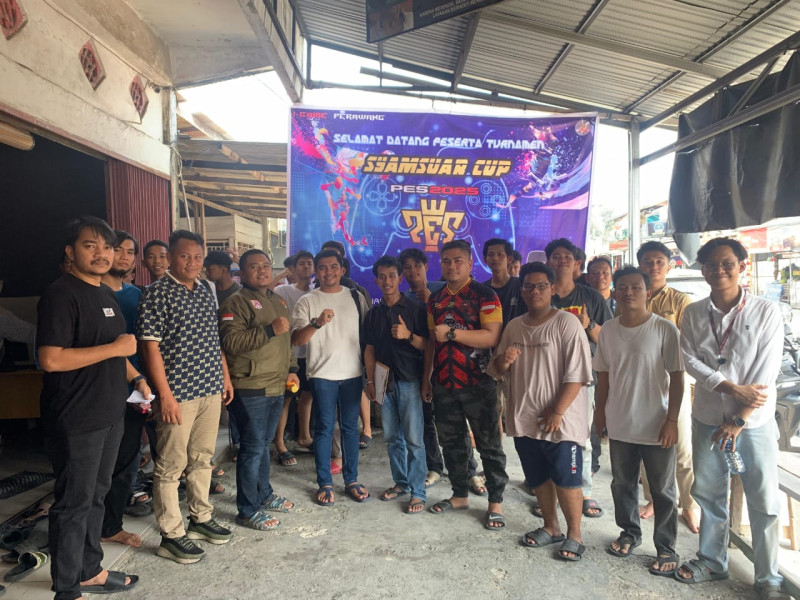Kembangkan Minat dan Bakat Anak Muda, Turnamen PES 2025 Syamsuar CUP Diikuti 256 Peserta