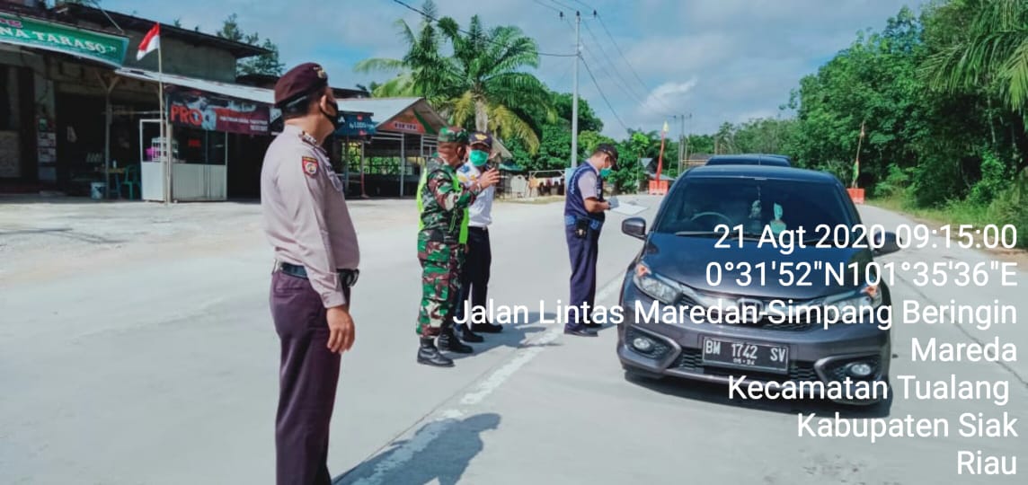 Serda Uuk Sudarijanto Data Pengendara Yang Keluar Masuk Siak