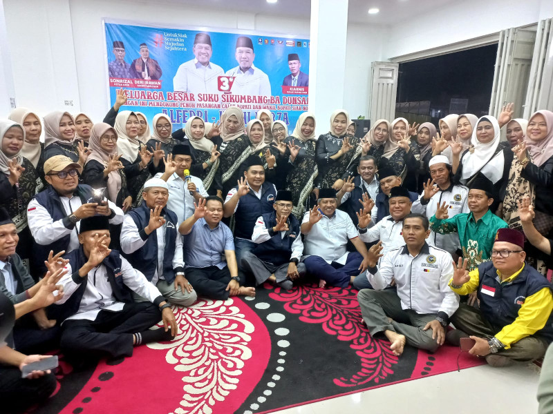 Penuh Perhatian Terhadap Masyarakat, KBSB Ingin Alfedri-Husni Lanjutkan Jadi Bupati Siak