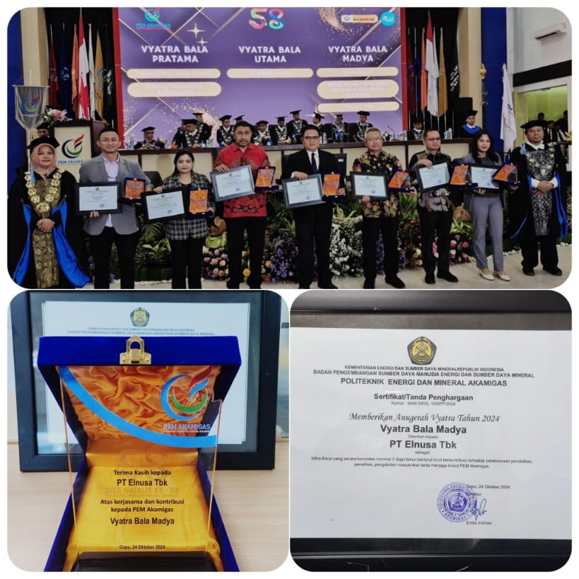 Elnusa Raih Penghargaan Yvatra Bala Madya Atas Kontribusi Dalam Pendidikan dan Sosial