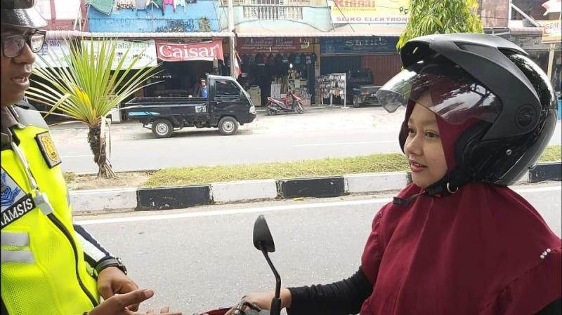 Hari Kelima Operasi Patuh, Lantas Tualang: Ini Upaya Kita Menekan Angka Lakalantas