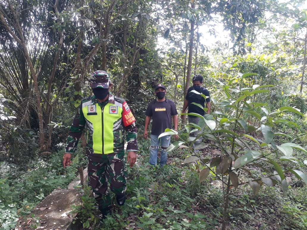 Sertu Th Hutagalung Imbau Masyarakat Untuk Tidak Membuka Lahan Dengan Cara Membakar