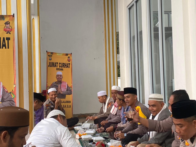 Gelar Jum'at Curhat, Ini Tujuan dan Harapan Kapolres Pelalawan
