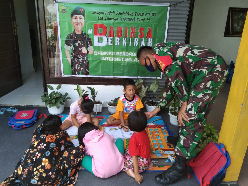 Sertu Abdon Pardosi: Ini Upaya Kita Untuk Peduli Pendidikan