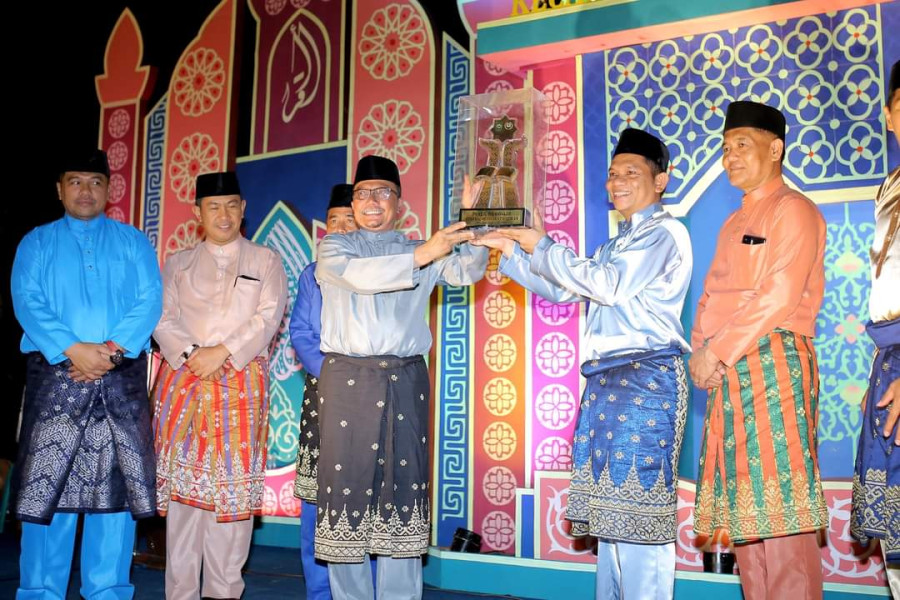 Sekda Berharap Kecamatan Tualang Bisa Berprestasi Ditingkat Kabupaten