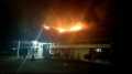Diduga Akibat Arus Pendek, Gedung Kantor AKNP Pelalawan Terbakar