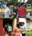 Relawan Covid-19 Kampung Dayun UNRI, Berikan Hand Sanitizer dan Periksa Suhu Tubuh Jemaat