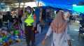 Polsek Sungai Mandau Gelar Patroli dan Penertiban di Pasar Sabtu Muara Kelantan