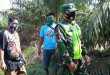 Antisipasi Karhutla, Sertu Afrisal Lakukan Patroli di Pangkalan Pisang