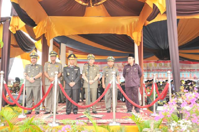 Rangkaian Kegiatan HUT Satpol PP ke 66 dan Satlinmas ke 54 Tingkat Riau di Kabupaten Pelalawan